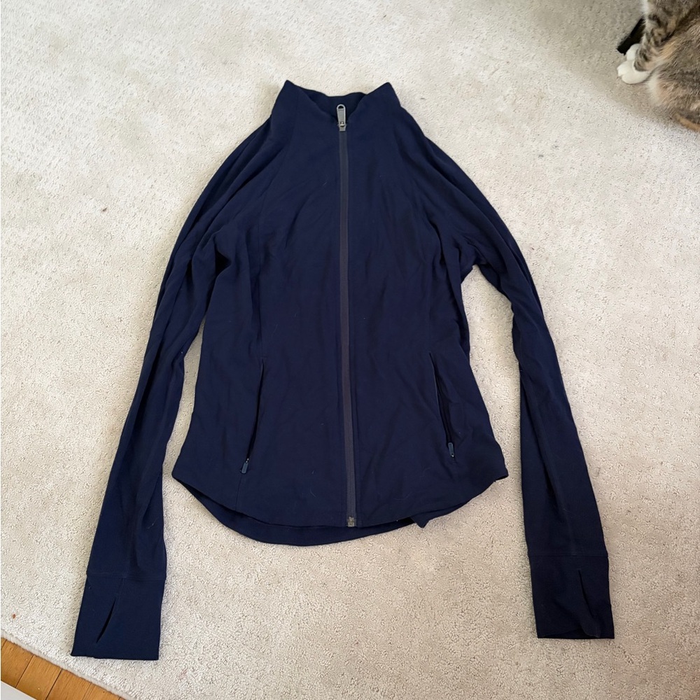 Navy Zip-Front Women's Top - Athleta